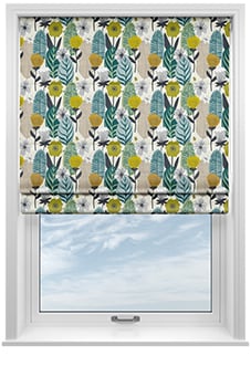 Blooma, Spruce - Twist&Fit Roman Blind